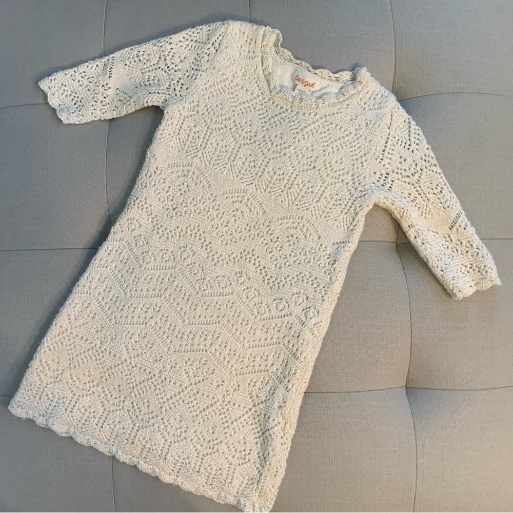 ⛄️White Knit Dress🌨️